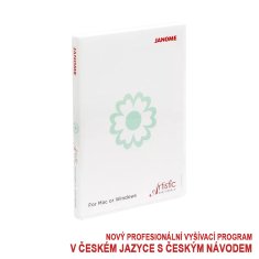 Janome Vyšívací program Janome Artistic Digitizer Junior v češtině