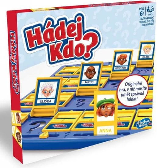 Hasbro Společenská hra Hádej kdo? CZ - nová edice