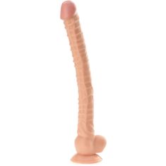 XSARA Umělý penis - dlouhý 42cm - dong, gelové dildo na přísavce - 75657995