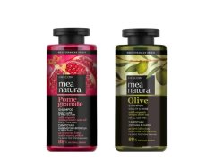 Farcom Mea Natura Šampon Granátové Jablko Každodenní Použití 300 ml + Olivový Šampon Vitalita a Lesk 300 ml