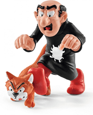 Schleich Schleich - Šmoulí chaloupka se 2 figurkami Gargamela a taťky Šmouly..