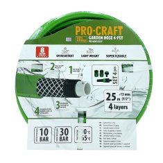 Procraft Zelená zahradní hadicí Procraft PR-4GH1325F