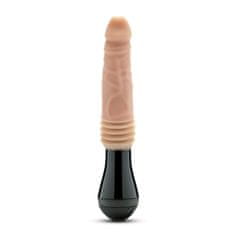 Easytoys Dr. Skin Silicone Dr. Knight Thrusting Gyrating Vibrating Dildo Beige