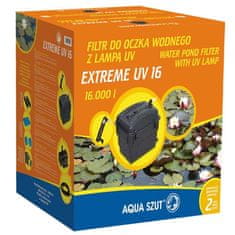 Aqua Szut EXTREME UV 16 16.000l, 2.500 l/h, 5 druhů filtračního materiálu s UV lampou 11W, ideální s KASKADA 3.600