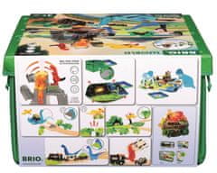 Brio 36104 Dinosauří deluxe vlaková sada