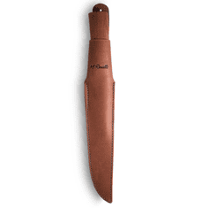 Roselli RW255 Big fish knife, UHC filetovací rybářský nůž 21 cm, dřevo břízy, kožené pouzdor