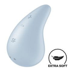 Satisfyer Satisfyer Dew Drop (Blue), přikládací vibrátor