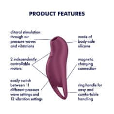 Satisfyer Satisfyer Pocket Pro 1 (Purple), pulzátor na klitoris