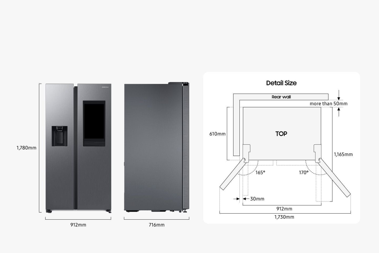  chladnička samsung family hub Samsung RS6HDG883EB1EF 