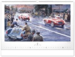 Presco Publishing NOTIQUE Nástěnný kalendář Oldtimers – Václav Zapadlík 2025, 64 x 42 cm