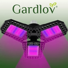 Gardlov LED Lampa pro růst rostlin 108 diod, 8W, červená a modrá světla, E27 závit