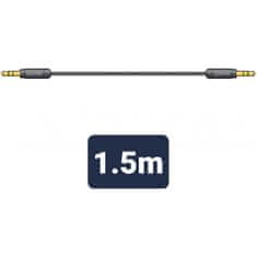 AV:link Precision kabel Jack 3.5mm stereo/Jack 3.5mm stereo, 1,5m