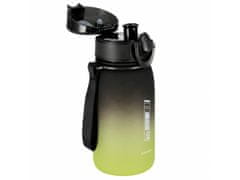 sarcia.eu Černo-zelená láhev s náustkem, láhev na vodu, plastová 400 ml