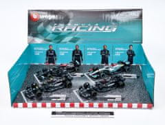 BBurago Set 4 pcs F1 Mercedes AMG Petronas 2021-2023 - Bburago 1:43