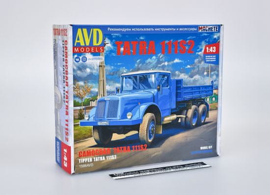 AVD Models AVD Tatra 111 S2 KIT Stavebnice AVD 1:43