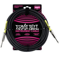 Ernie Ball 6046 20' Instrument Classic Cable - nástrojový kabel rovný / rovný jack - 6.09m v černé barvě - 1ks
