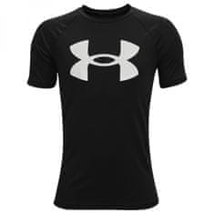 Under Armour Chlapecké triko Tech Big Logo SS - černé Velikost: YXS