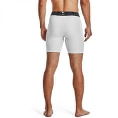 Under Armour Pánské kompresní šortky HeatGear Shorts - bílé Velikost: 4XL