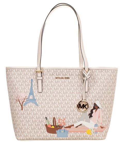 Michael Kors dámská kabelka MD Carryall Tote Vanilla multi