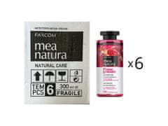 Farcom 6x Mea Natura Sprchový Gel Granátové Jablko 300ml