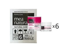 Farcom 6x Mea Natura Krém na Obličej 24H Proti Vráskám Denní Krém Granátové Jablko 50ml