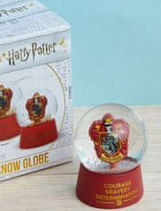 CurePink Těžítko sněhová koule Harry Potter: Gryffindor (12 x 9,5 cm)