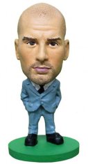 CurePink Figurka Pep Guardiola: Manchester City (výška 5,8 cm)