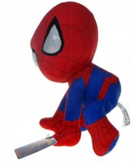 CurePink Plyšová hračka - figurka Marvel|Spiderman: Póza (výška 30 cm)