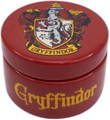 CurePink Keramická mini dóza Harry Potter: Nebelvír (objem 35 ml)