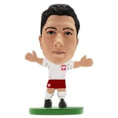 CurePink Sběratelská figurka tým Polska: Robert Lewandowski (výška 5 cm)