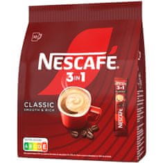 NESCAFÉ - 3 v 1 Classic instantní káva, 5 sáčků (5 x 10 porcí po 16,5g)