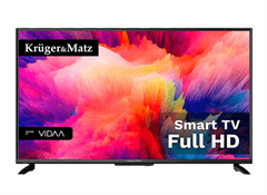 Krüger&Matz KRUGER&MATZ KM0240FHD-V 40" SMART LED TV, T2/S2, H.265 CI+