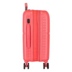 Joummabags PEPE JEANS Highlight Coral, ABS Cestovní kufr, 55x40x20cm, 37L, 768862D (small exp.)