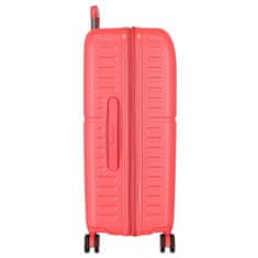 Joummabags PEPE JEANS Highlight Coral, Sada luxusních ABS cestovních kufrů 70cm/55cm,768952D