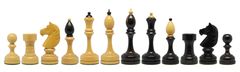 Dřevěné–šachy Česká klubovka Retro Exclusive s dřevěnou šachovnicí