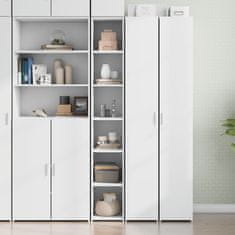 shumee vidaXL Skříň highboard bílá 30 x 41 x 185 cm kompozitní dřevo