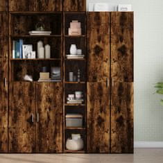 Vidaxl Skříň highboard dub sonoma 30 x 41 x 185 cm kompozitní dřevo