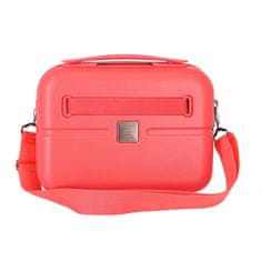 Joummabags PEPE JEANS Highlight Coral, Cestovní kosmetický kufřík, 21x29x15cm, 768392D