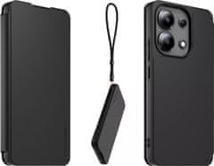 Noname Made for Xiaomi Book Pouzdro s Poutkem pro Xiaomi Redmi Note 13 4G Black