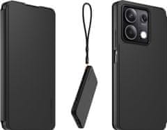 Noname Made for Xiaomi Book Pouzdro s Poutkem pro Xiaomi Redmi Note 13 5G Black