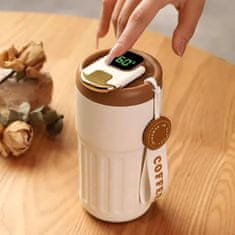 HOME & MARKER® Digitální termoska na čaj, Smart Termoska na kávu (450ml) | SMARTSIP