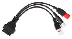 SIXTOL OBD-II redukce 3-pin/4-pin/6-pin pro moto Yamaha a Honda MECHANIC CABLE 23