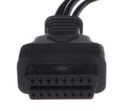 SIXTOL OBD-II redukce 3-pin/4-pin/6-pin pro moto Yamaha a Honda MECHANIC CABLE 23