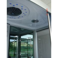 BPS-koupelny Hydromasážní box HYD-O99B 145x85 SA, se saunou v kombinaci s hydromasážní vanou