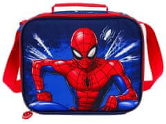 CurePink Taška na svačinu Marvel: Spiderman (26 x 21 x 10 cm)