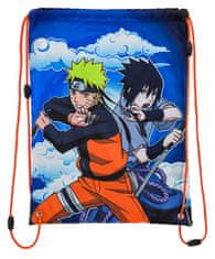 CurePink Batoh pytlík gym bag Naruto: Duo (31 x 42 cm)