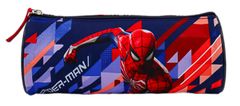 CurePink Školní penál na psací potřeby Marvel: Spiderman (23 x 9 x 9 cm)