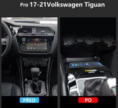 Stualarm Qi indukční nabíječka telefonů VW Tiguan 2016- (rwc-VW10)