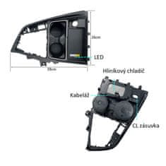 Stualarm Qi indukční nabíječka telefonů BMW 3 (F30/F31/F35) (rwc-BW04)