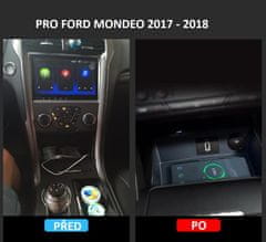 Stualarm Qi indukční nabíječka telefonů Ford Mondeo IV 2018-2021 (rwc-FO02)